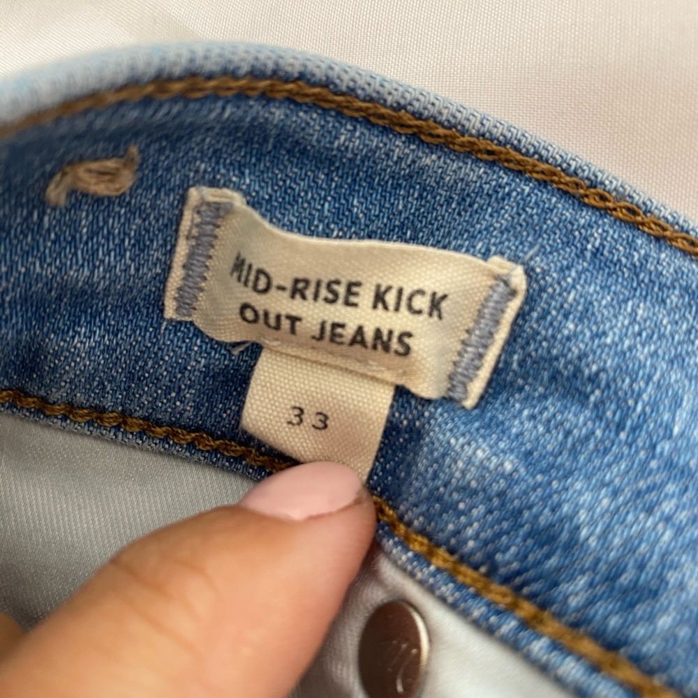 Mid-Rise Kick - Light Blue - Size 33